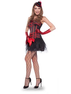 Déguisement Robe - Moulin Rouge (Taille S-M)