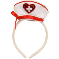 Serre-Tête Mini Chapeau Infirmière