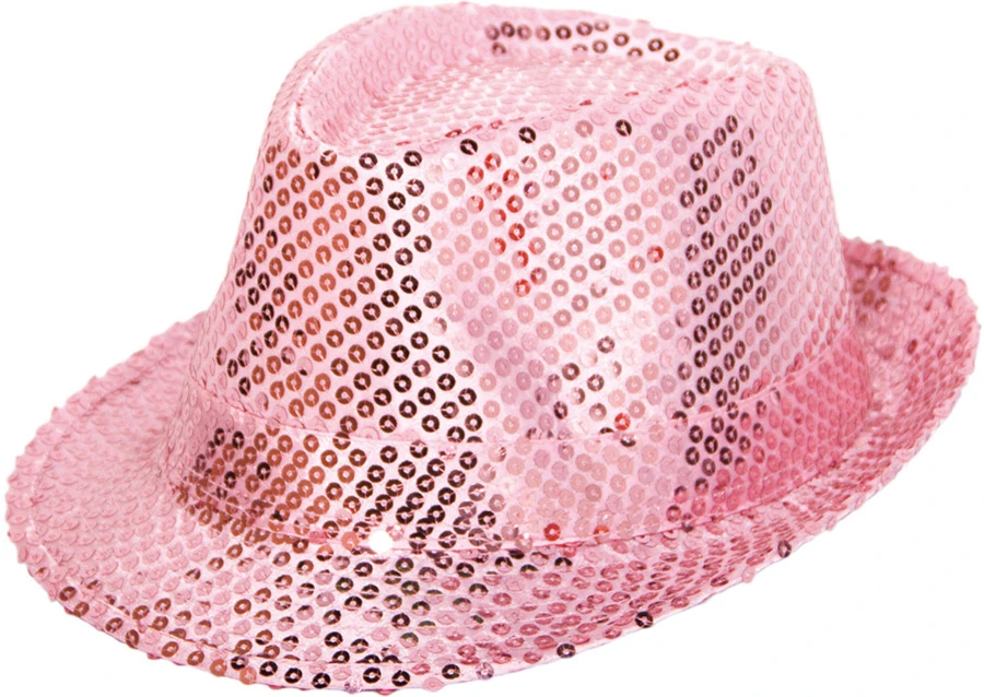 Chapeau Sequin Rose 1 Chapeau Sequin Rose