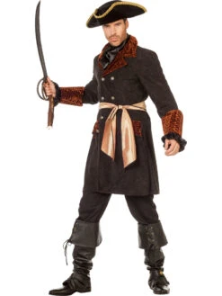 Déguisement Manteau Pirate Luxe