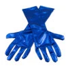 Gants Longs (40 Cm) - Bleu Métal