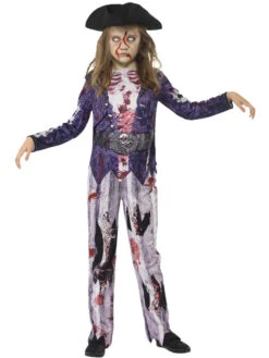 Déguisement Zombie Pirate Fille