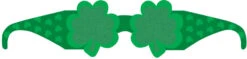 6 Lunettes En Carton St Patrick