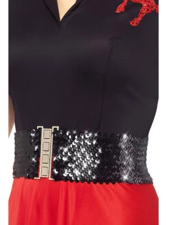 Ceinture Large à Paillettes