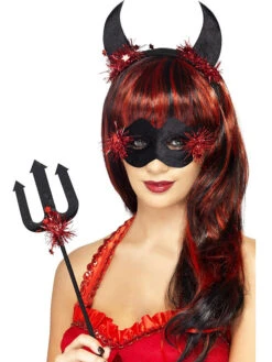 Set Accessoires Diablesse Noir