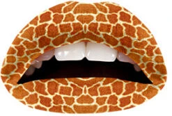 Tatouage De Lèvres Girafe