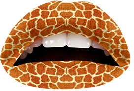Tatouage De Lèvres Girafe 1 Tatouage De Lèvres Girafe