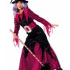 Déguisement De Sorcière Rose Adulte